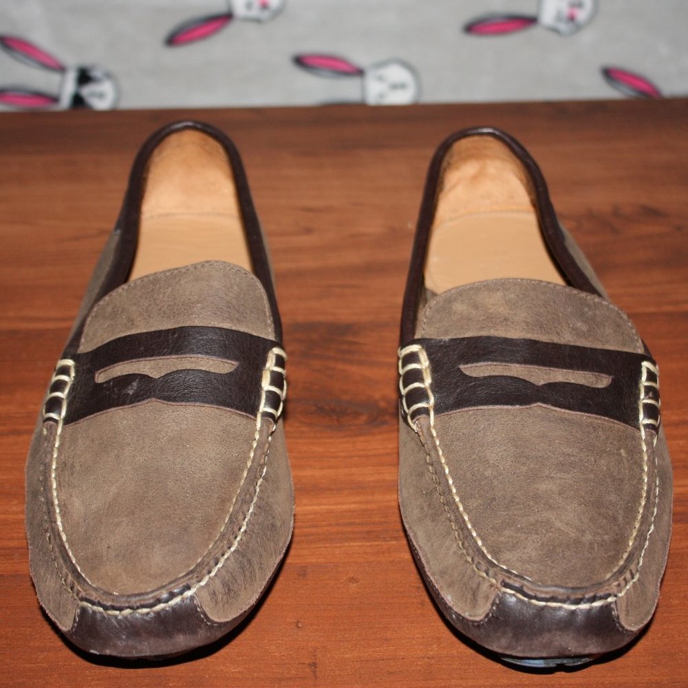 Men's Cole Haan Brown Leather Driving Loafers